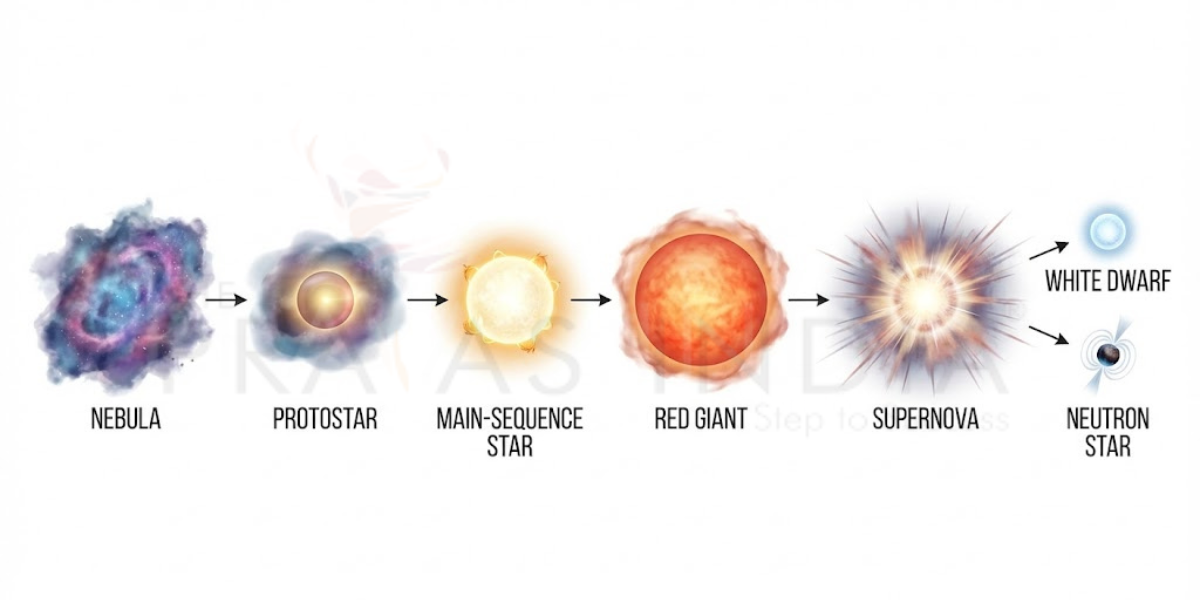 Different Stages of a Star’s Life