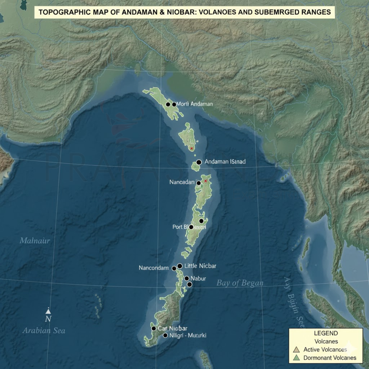 Coastal and Island Mountain Ranges
