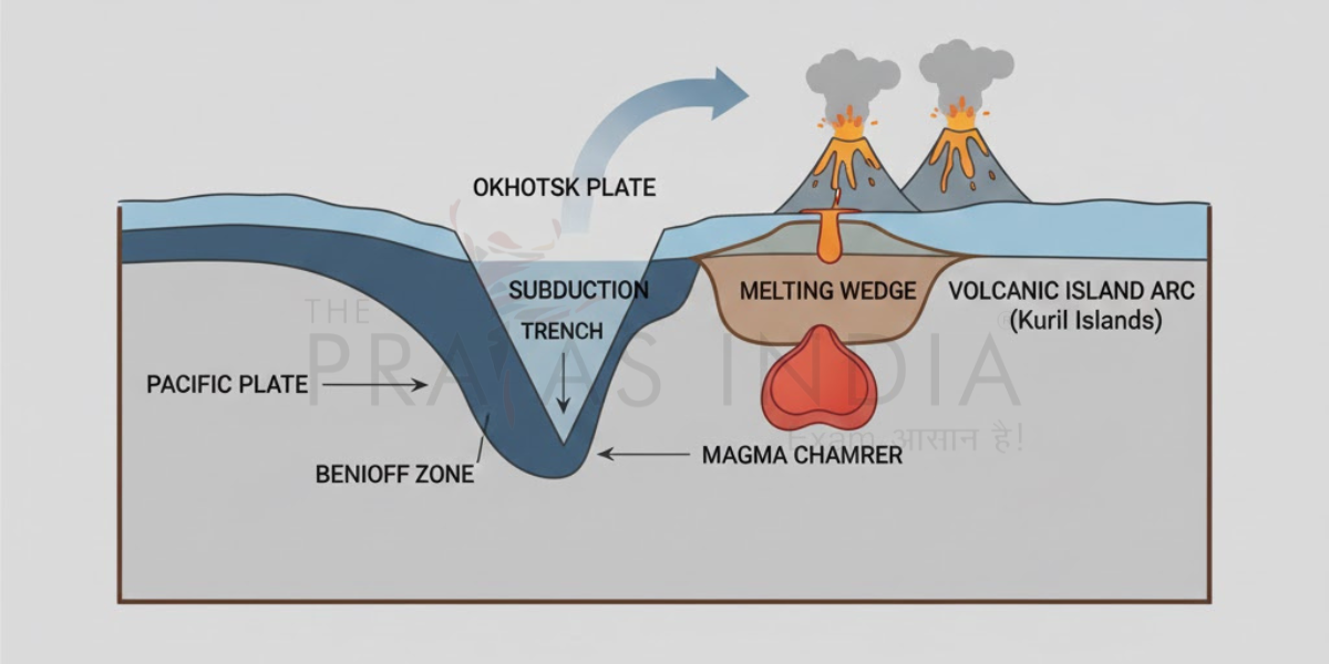 Kuril Islands Geological Formation Tectonic Setting