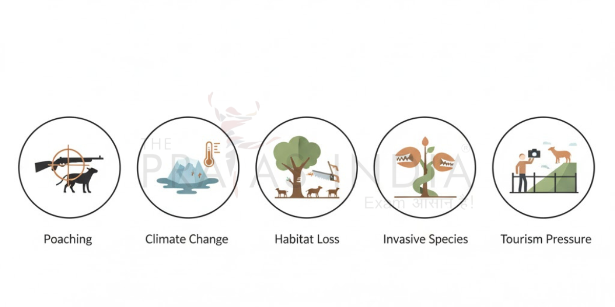 National Parks 2 Threats Infographic