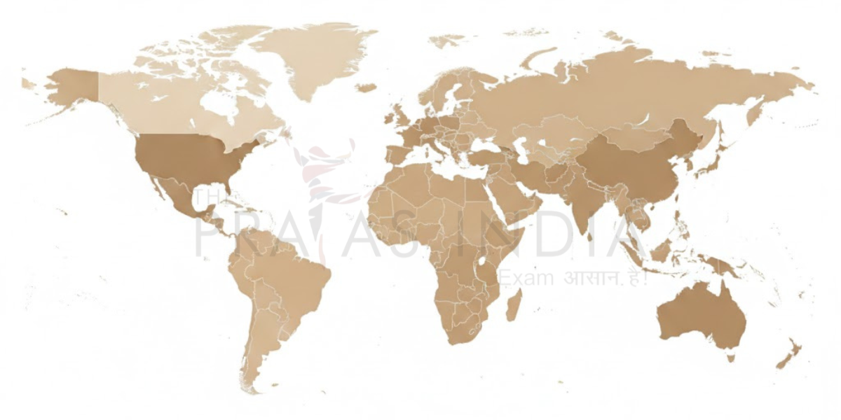 World Map of Deserts