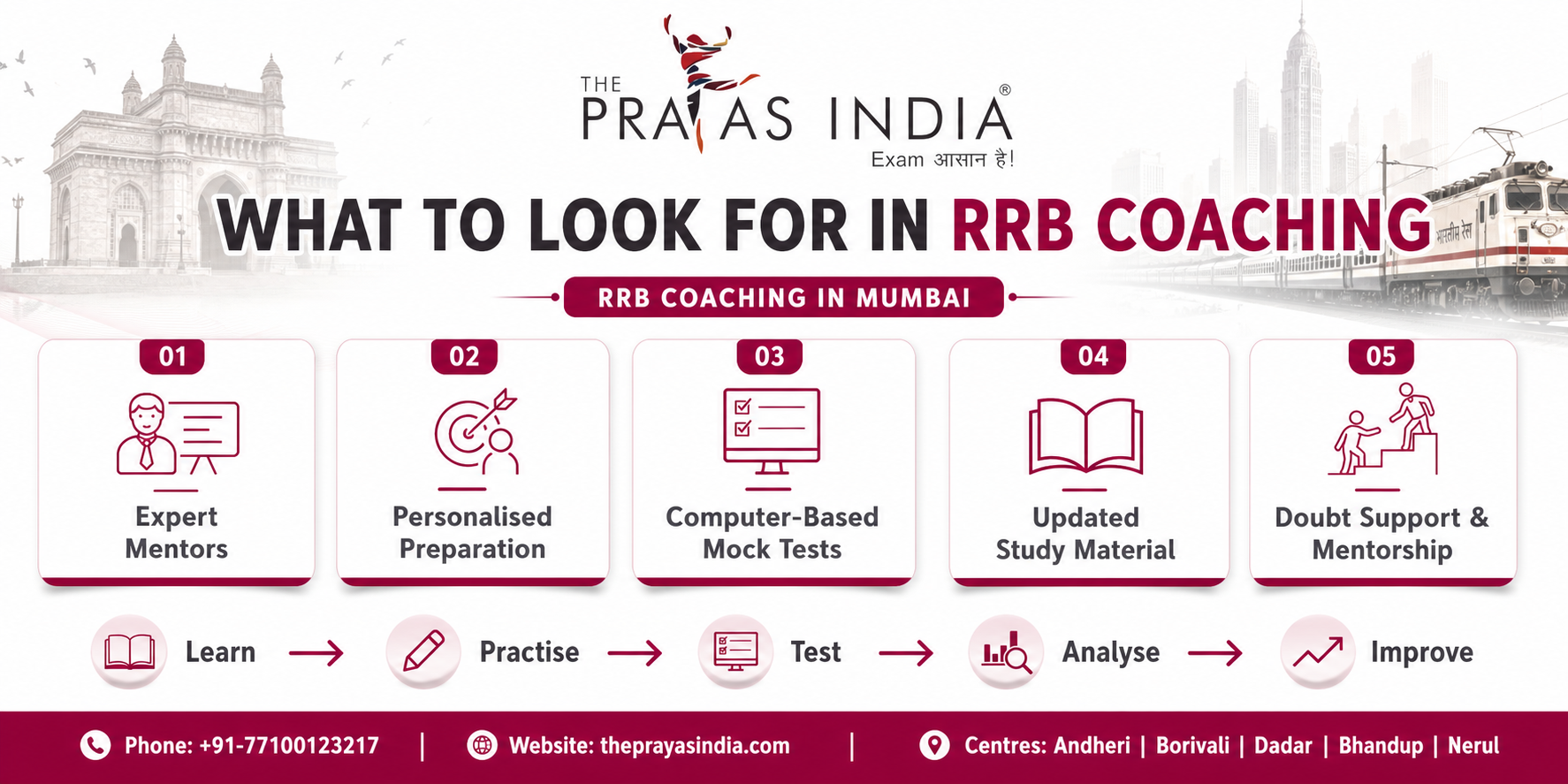 Best Railway Exam Classes in Mumbai | Join The Prayas India 1 Best Railway Exam Classes in Mumbai