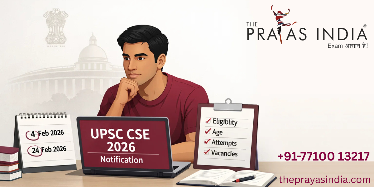 UPSC CSE 2026 Notification Out Apply Online