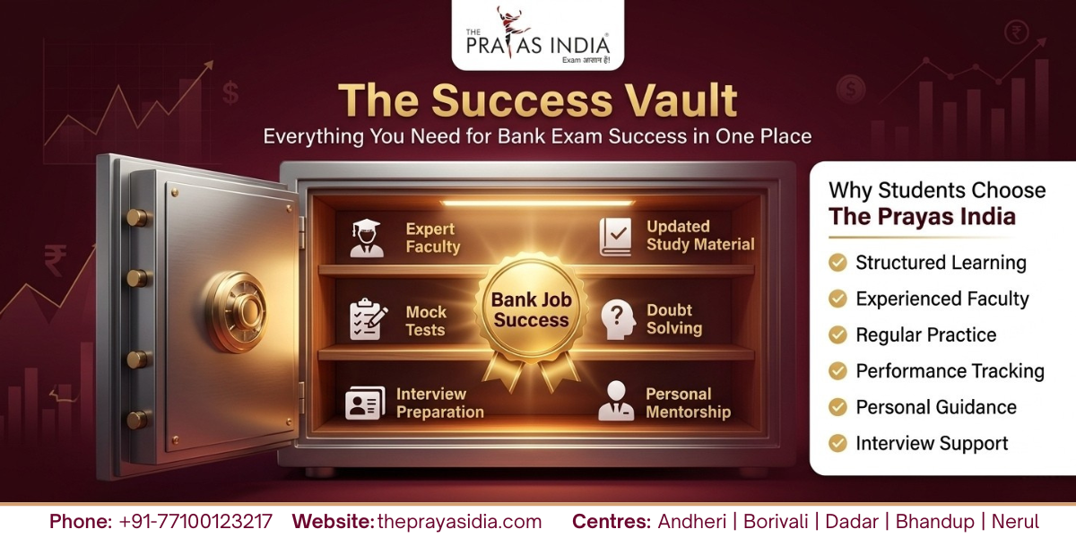 Why Students Choose The Prayas India for Bank Exam Coaching