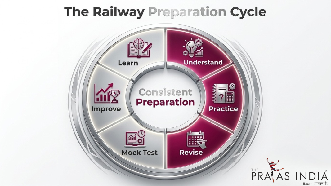 Railway Exam Preparation Tips for Beginners 4 Railway preparation cycle