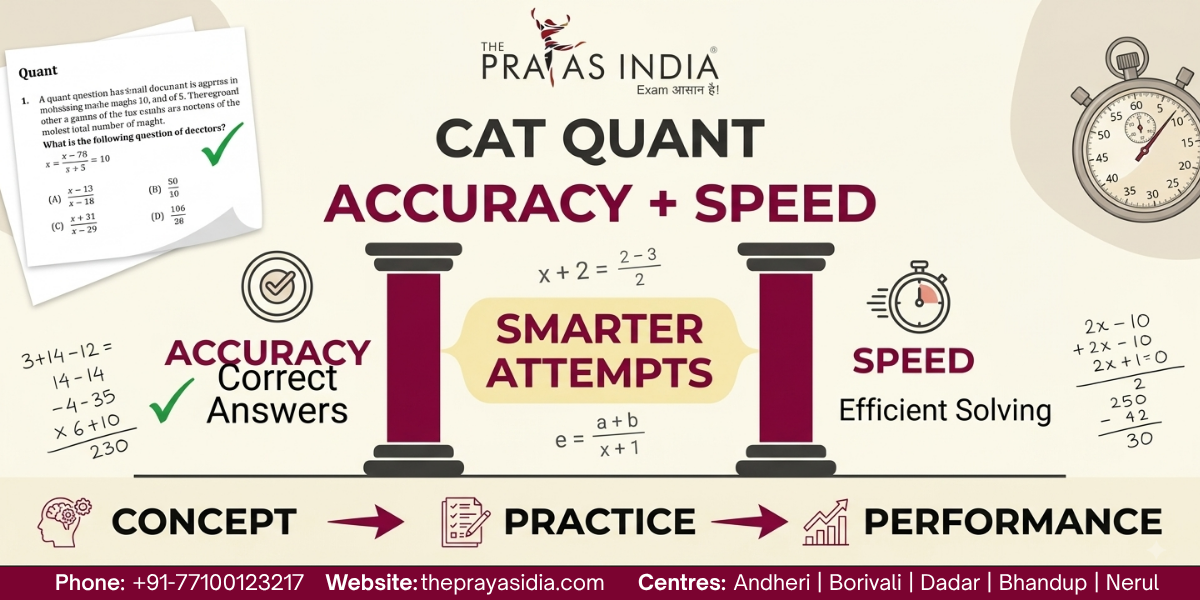 How to Improve CAT Quant Accuracy and Speed 1 How to Improve CAT Quant Accuracy and Speed