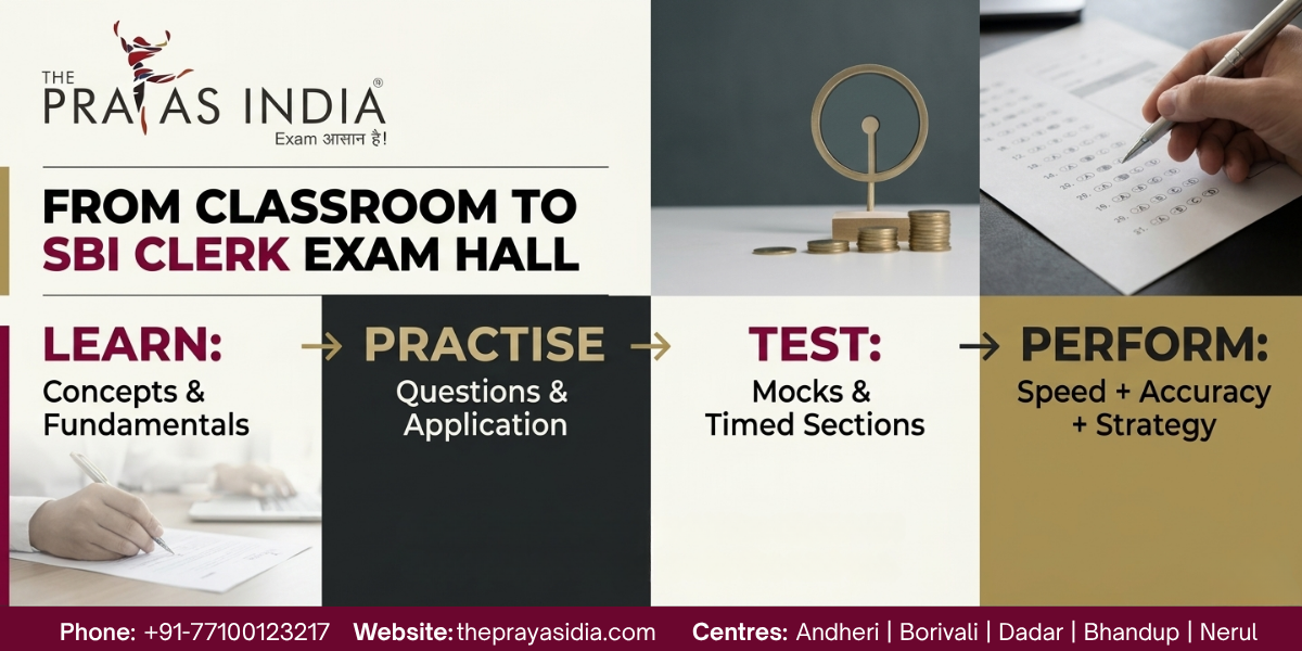 Why Students Choose The Prayas India for SBI Clerk Preparation