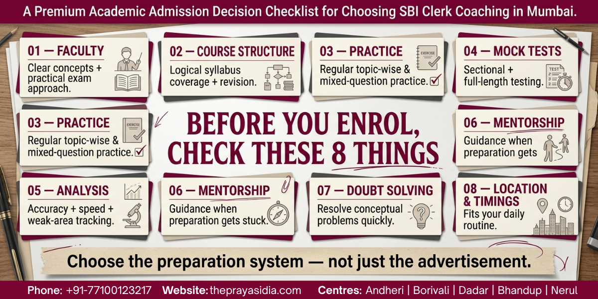 How The Prayas India Helps Students Prepare for SBI Clerk 2026
