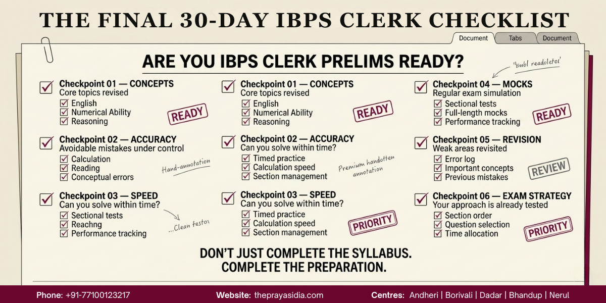 How to Crack IBPS Clerk Prelims in First Attempt 4 How to Crack IBPS Clerk Prelims in First Attempt