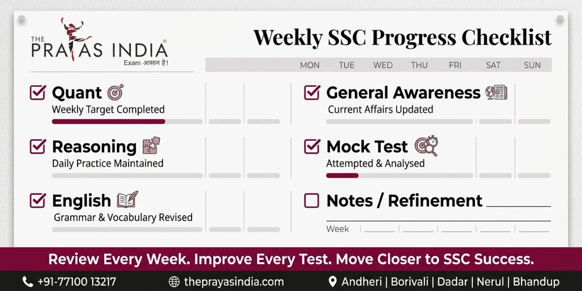 How to Build an SSC Study Plan That Actually Works