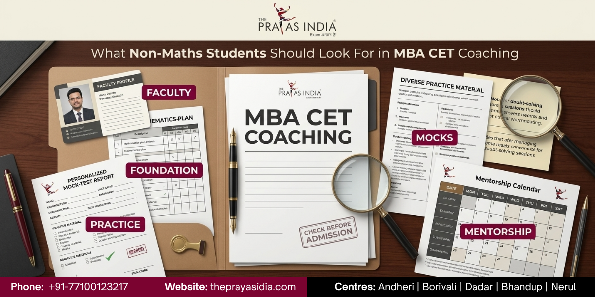 MBA CET Quant Preparation for Non-Maths Students