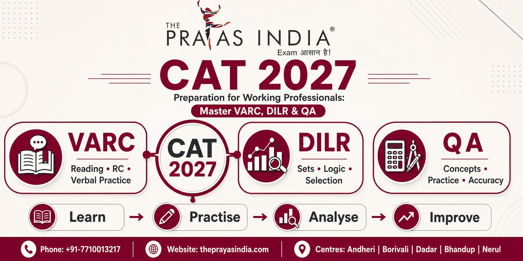 How to Prepare for CAT 2027 While Working