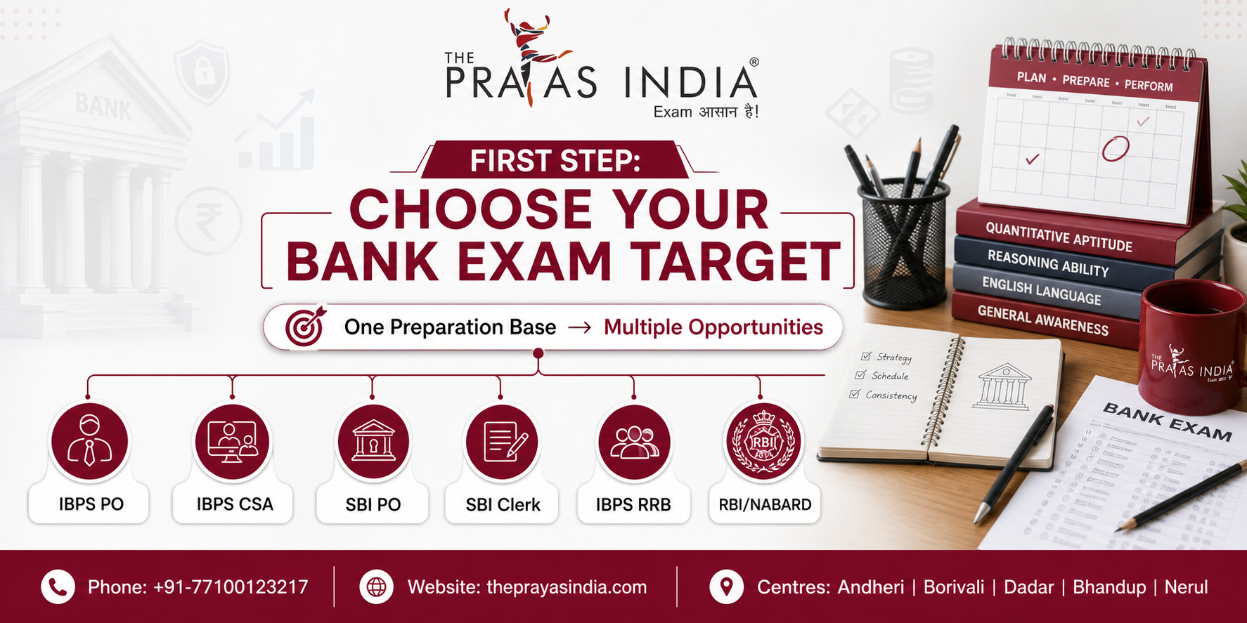 Bank Exam Preparation: How to Bring Structure to Study Plan