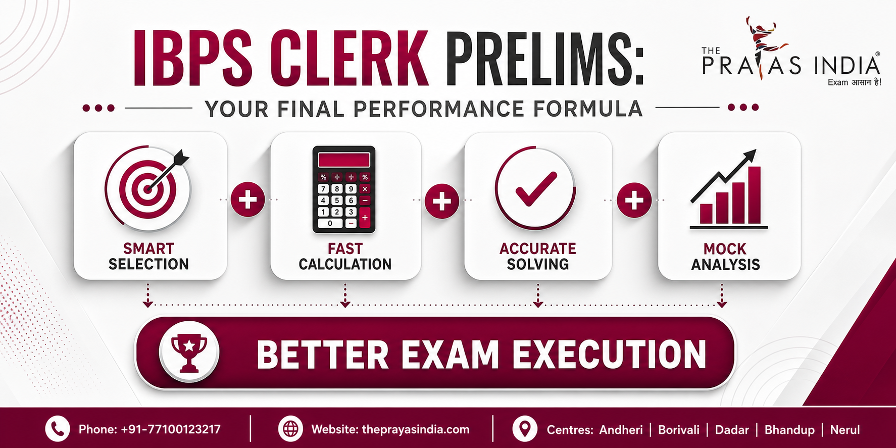 IBPS Clerk Prelims 2026: Improve Speed & Accuracy 4 IBPS Clerk Prelims 2026: Improve Speed & Accuracy