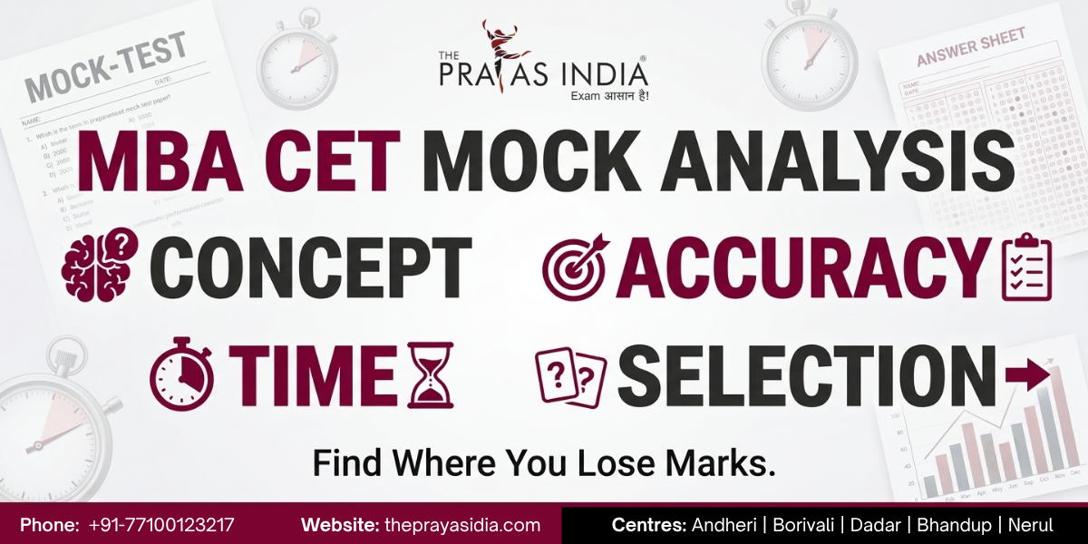 How to Analyse MBA CET Mock Tests for Better Scores 1 How to Analyse MBA CET Mock Tests