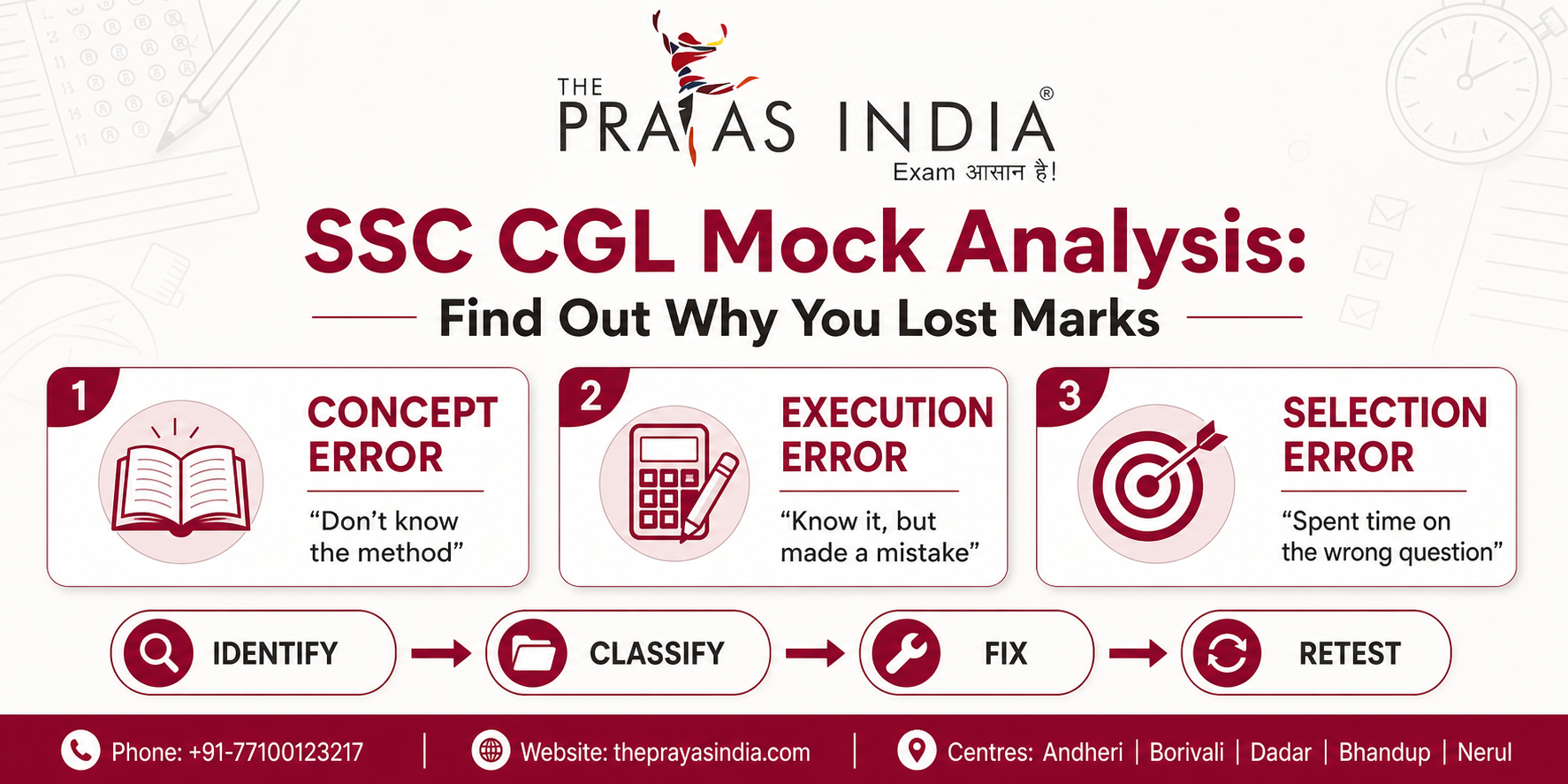 SSC CGL Tier 1 2026 Mock Test Strategy