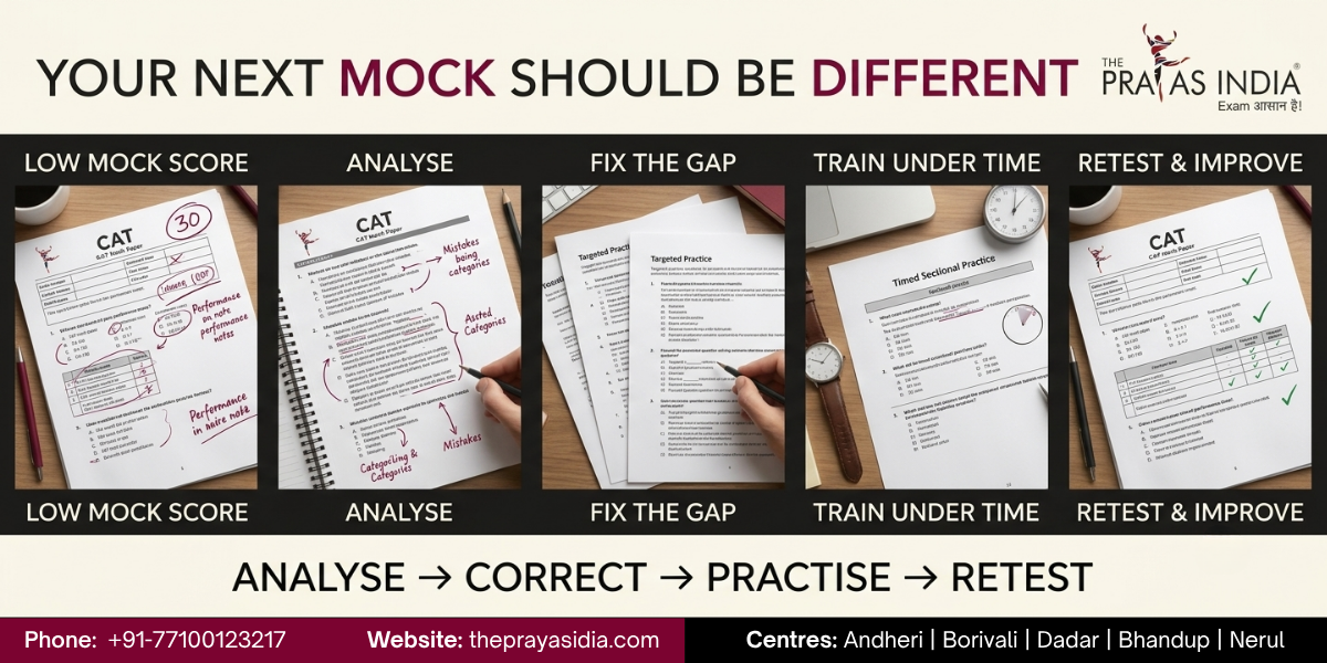 Scoring Low in CAT Mocks? 4 Scoring Low in CAT Mocks?