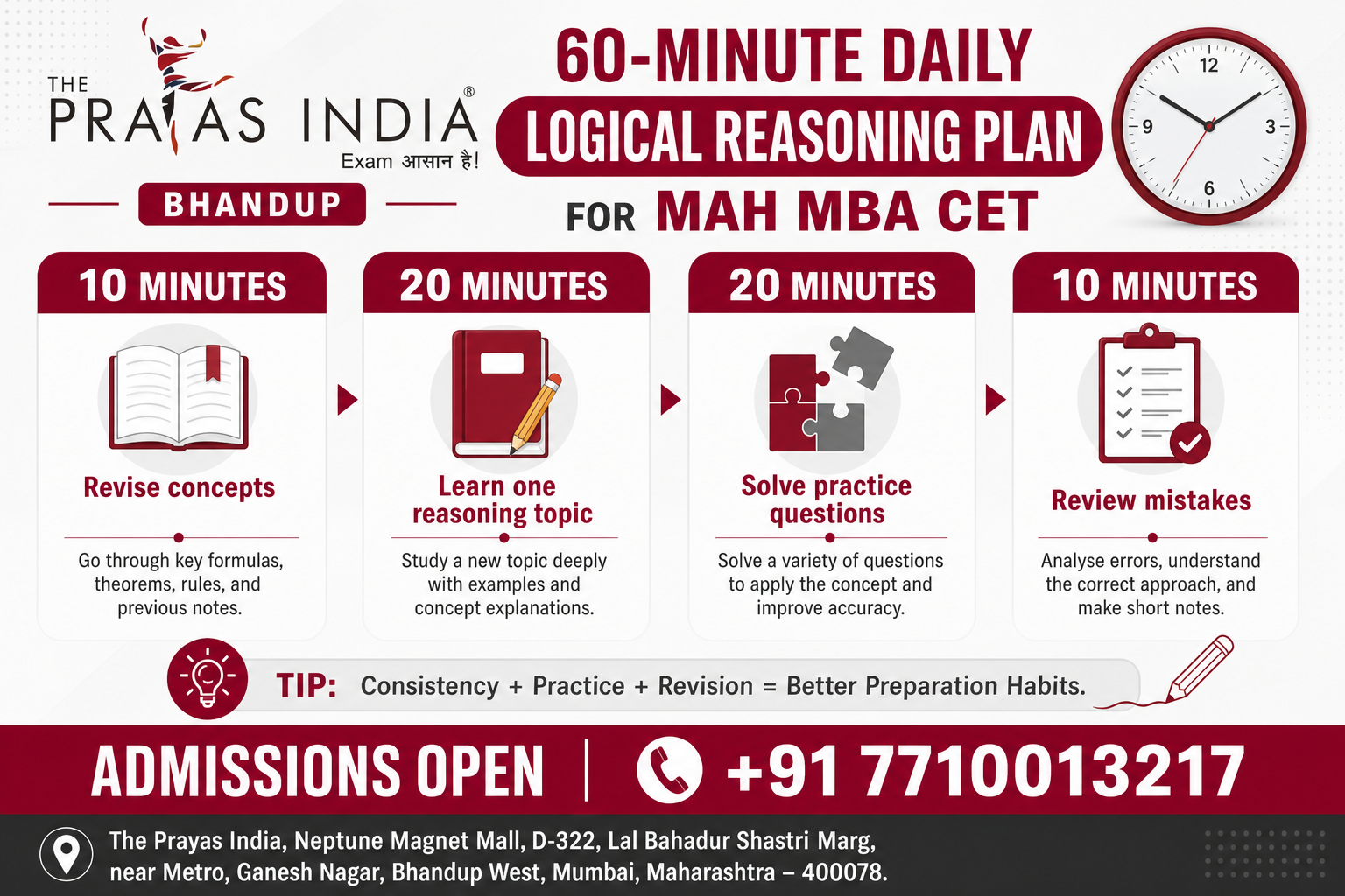 How to Improve Logical Reasoning for MAH MBA CET