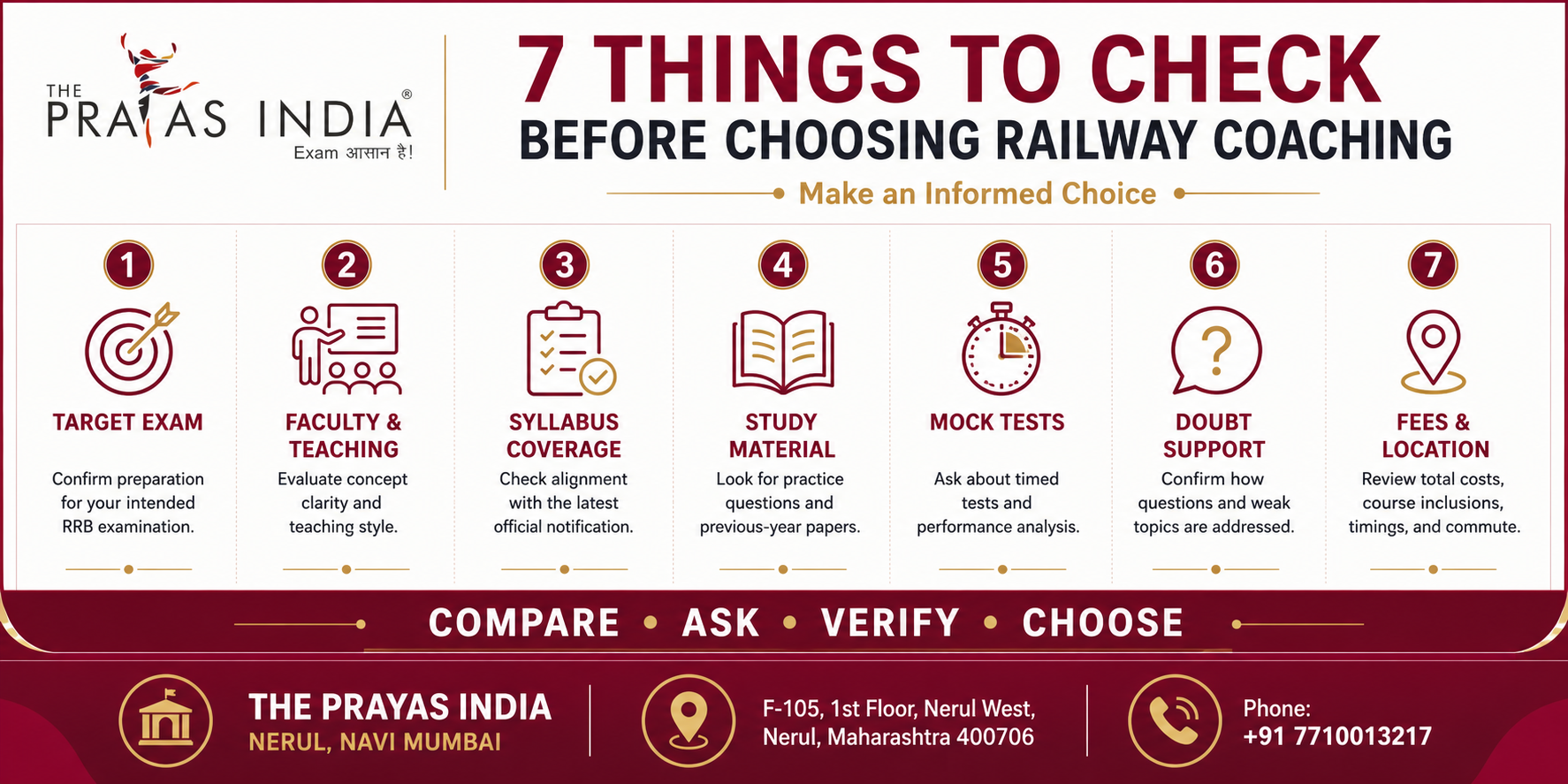 How to Choose Railway Exam Coaching in Navi Mumbai 1 How to Choose Railway Exam Coaching in Navi Mumbai