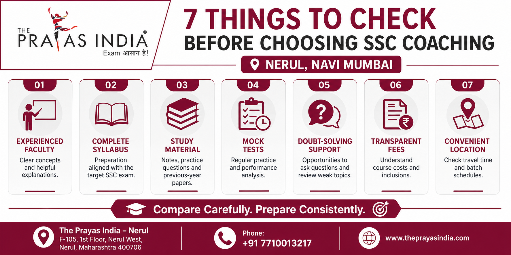 How to Choose SSC Coaching in Nerul