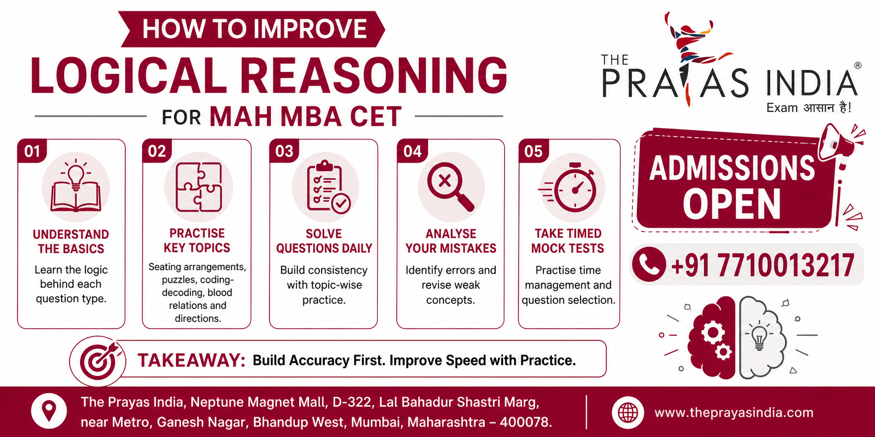 How to Improve Logical Reasoning for MAH MBA CET
