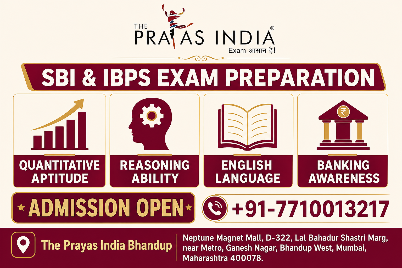 Best Banking Classes in Bhandup for SBI and IBPS Exams 1 Best Banking Classes in Bhandup for SBI and IBPS Exams