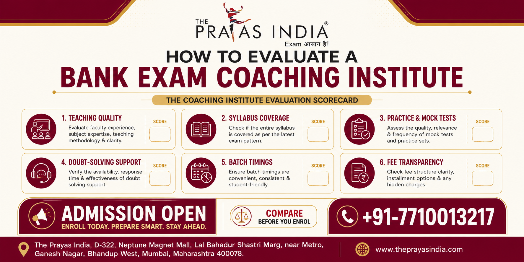 How to Choose the Right Bank Exam Coaching Institute in Bhandup West 1 How to Choose the Right Bank Exam Coaching Institute in Bhandup West