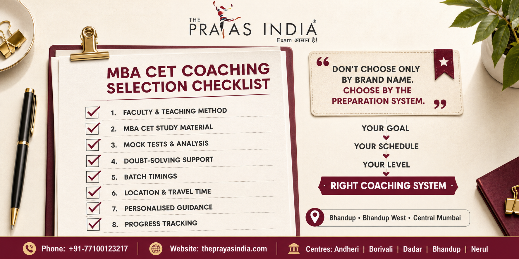 2 How to Choose the Right MBA CET Coaching in Bhandup for 2027