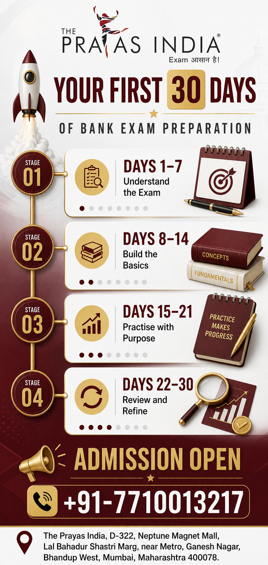 Start Your Bank Exam Preparation with The Prayas India Bhandup 1 Start Your Bank Exam Preparation with The Prayas India Bhandup
