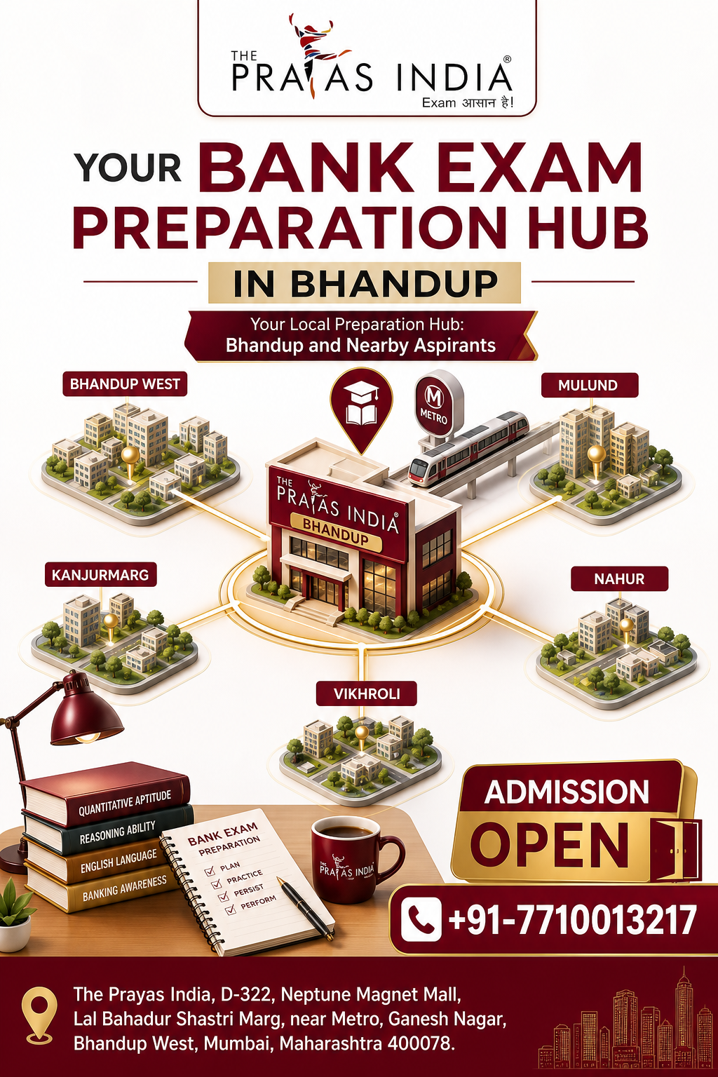 Start Your Bank Exam Preparation with The Prayas India Bhandup 2 Start Your Bank Exam Preparation with The Prayas India Bhandup