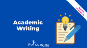 Academic Writing The Prayas India