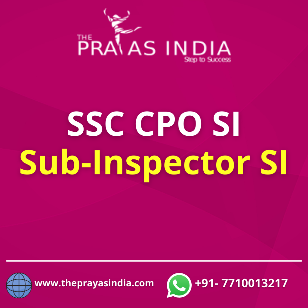 Sub Inspector SI