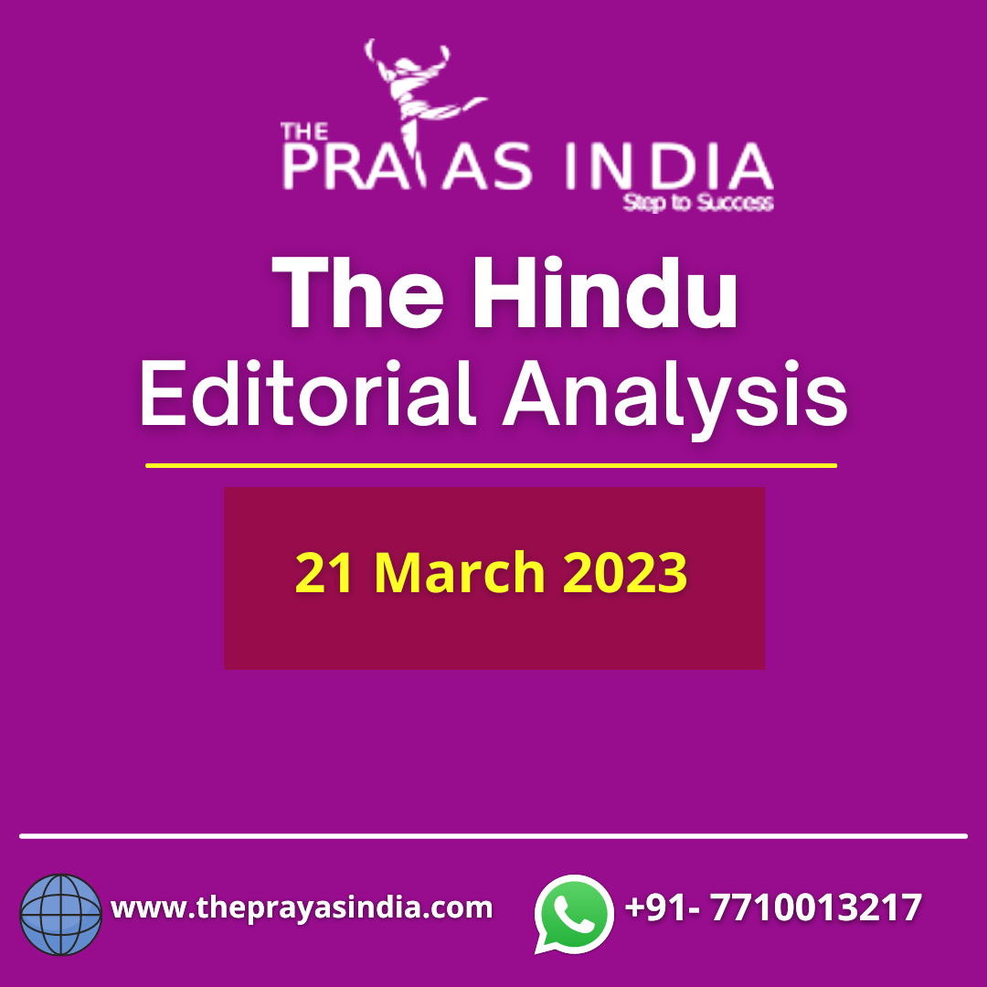 21-march-2023-the-hindu-the-prayas-india