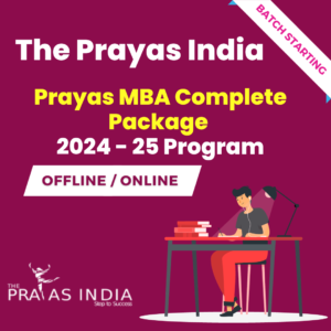Prayas MBA Complete Package 2024