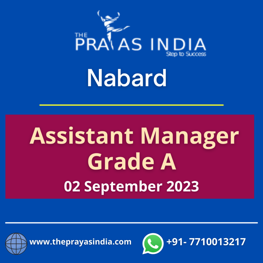 Nabard Assistant Manager Grade A