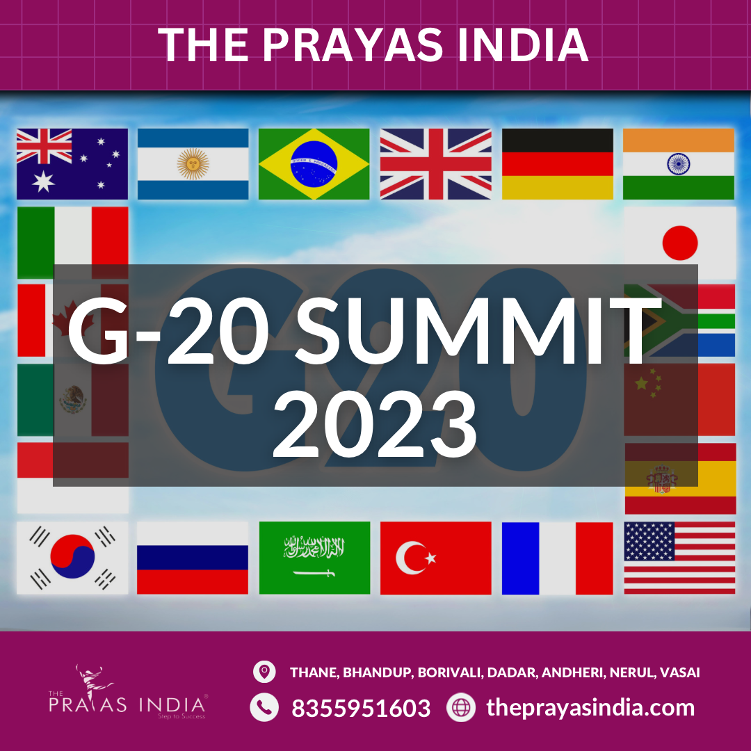 G20 Summit 2023 UPSC