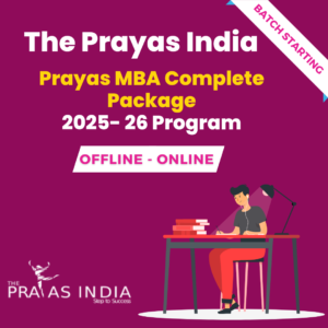 Prayas MBA Complete Package 2025- 26