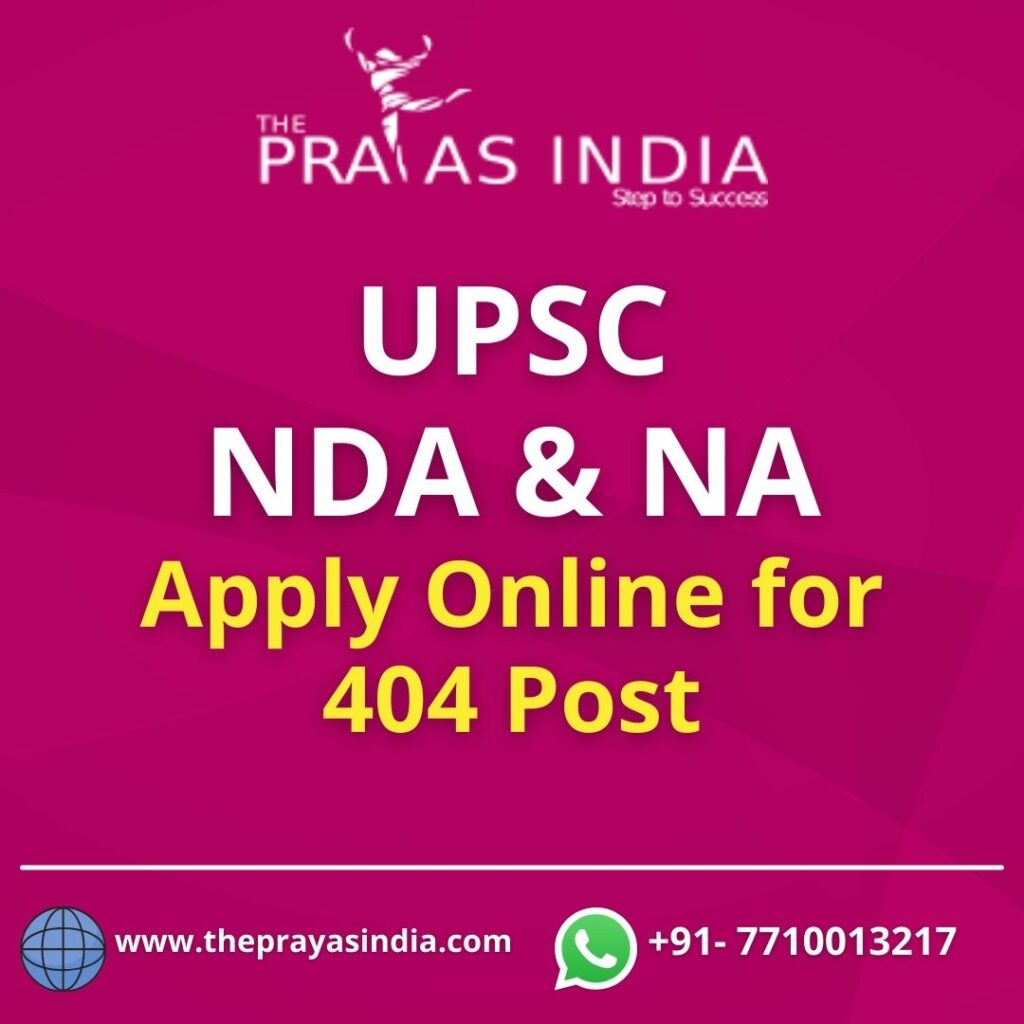 UPSC NDA II The Prayas India