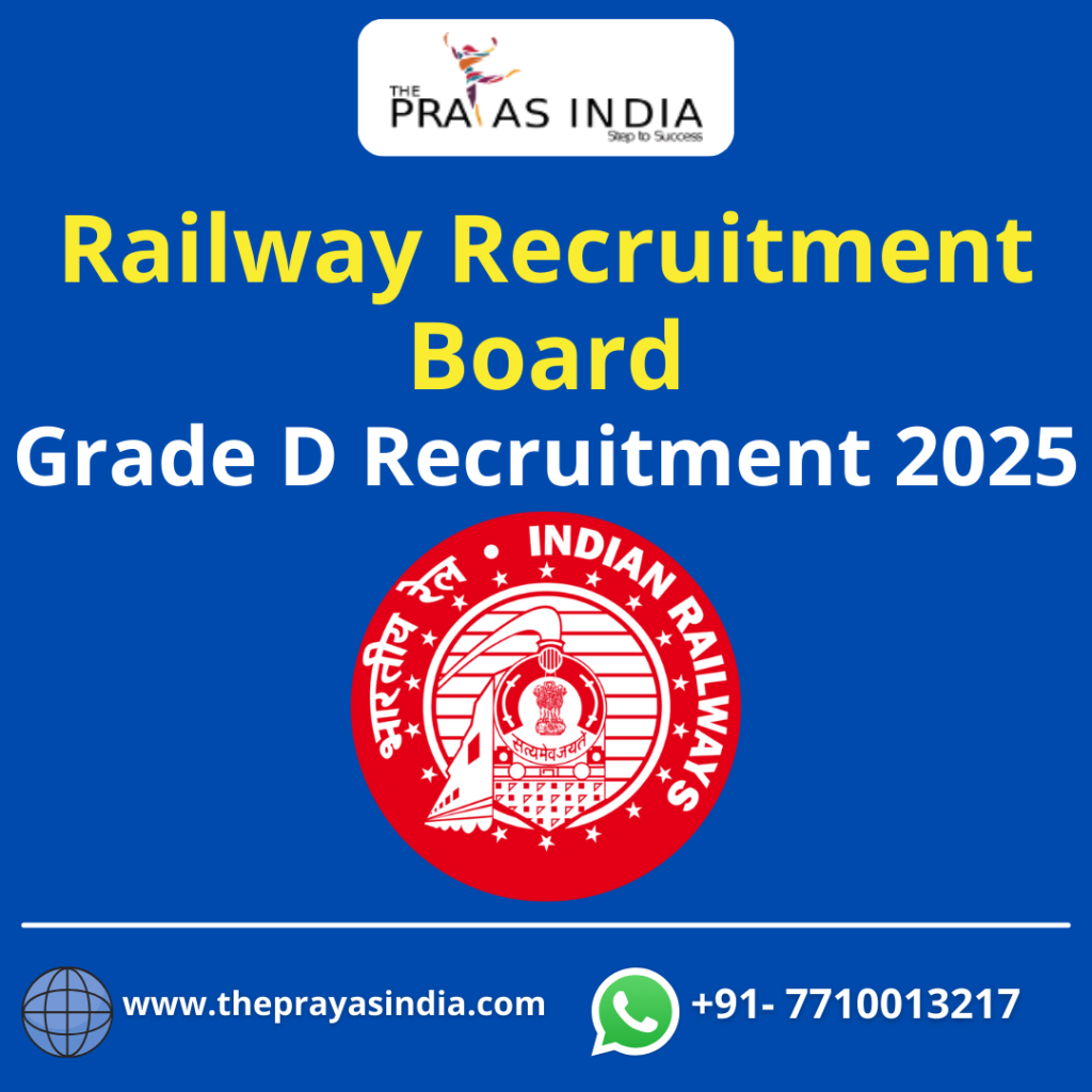 RRB Group D Recruitment 2025