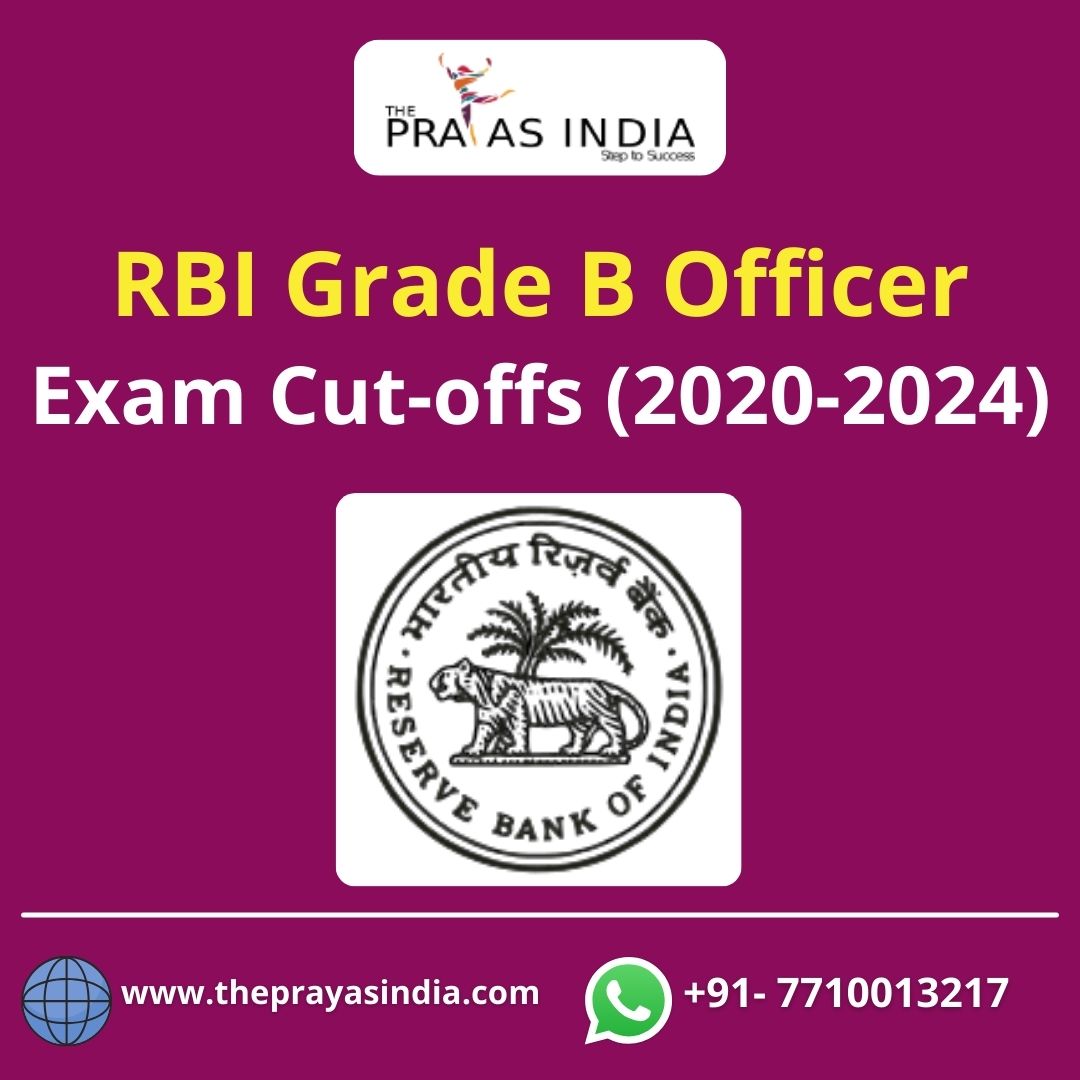 RBI Grade B Officer Exam Cut-offs (2020-2024)