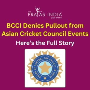 BCCI Denies Pullout from Asian Cricket Council Events - The Prayas India