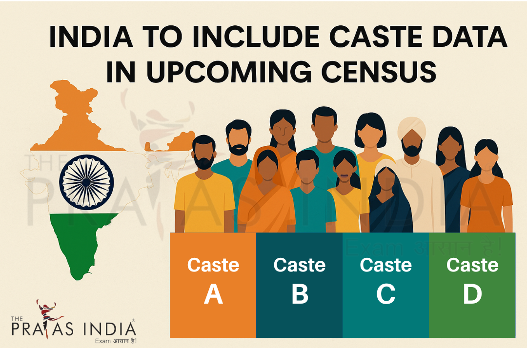 India to Include Caste Data in Upcoming Census