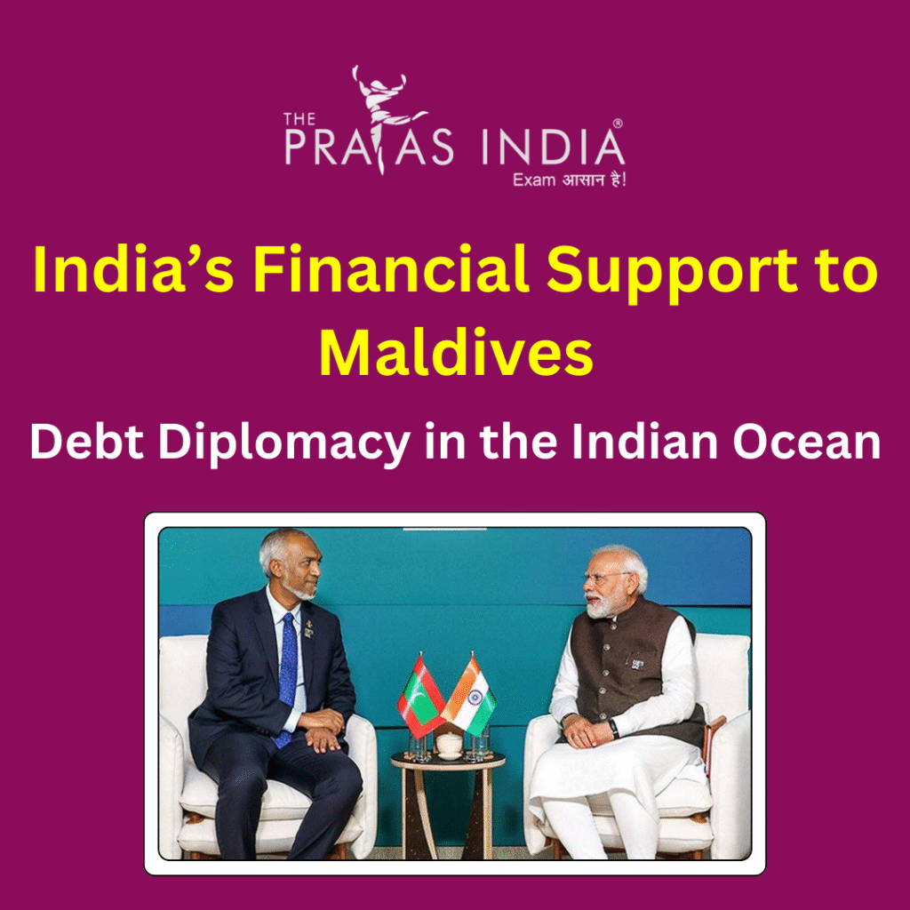 India’s Financial Support to Maldives