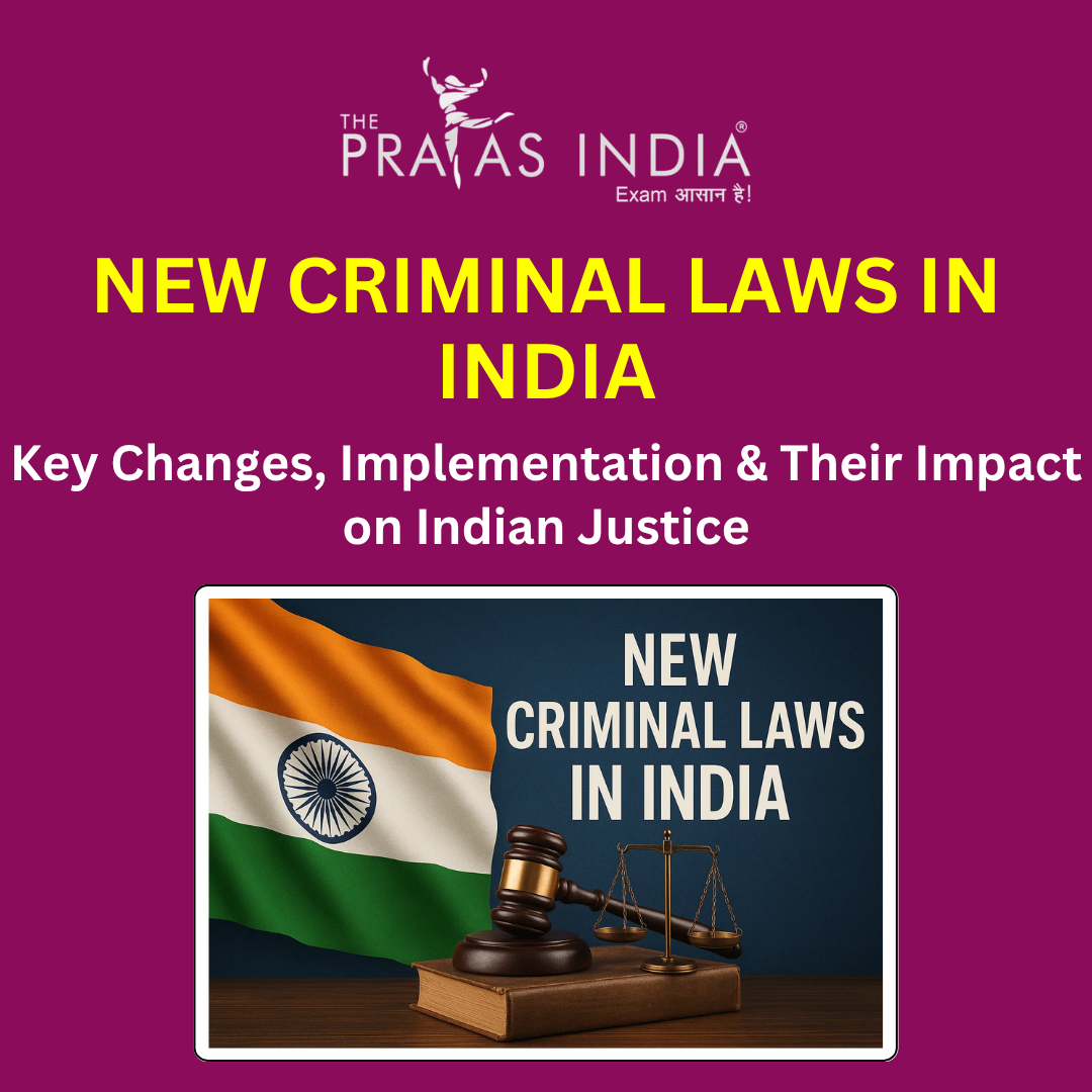 New Criminal Laws in India