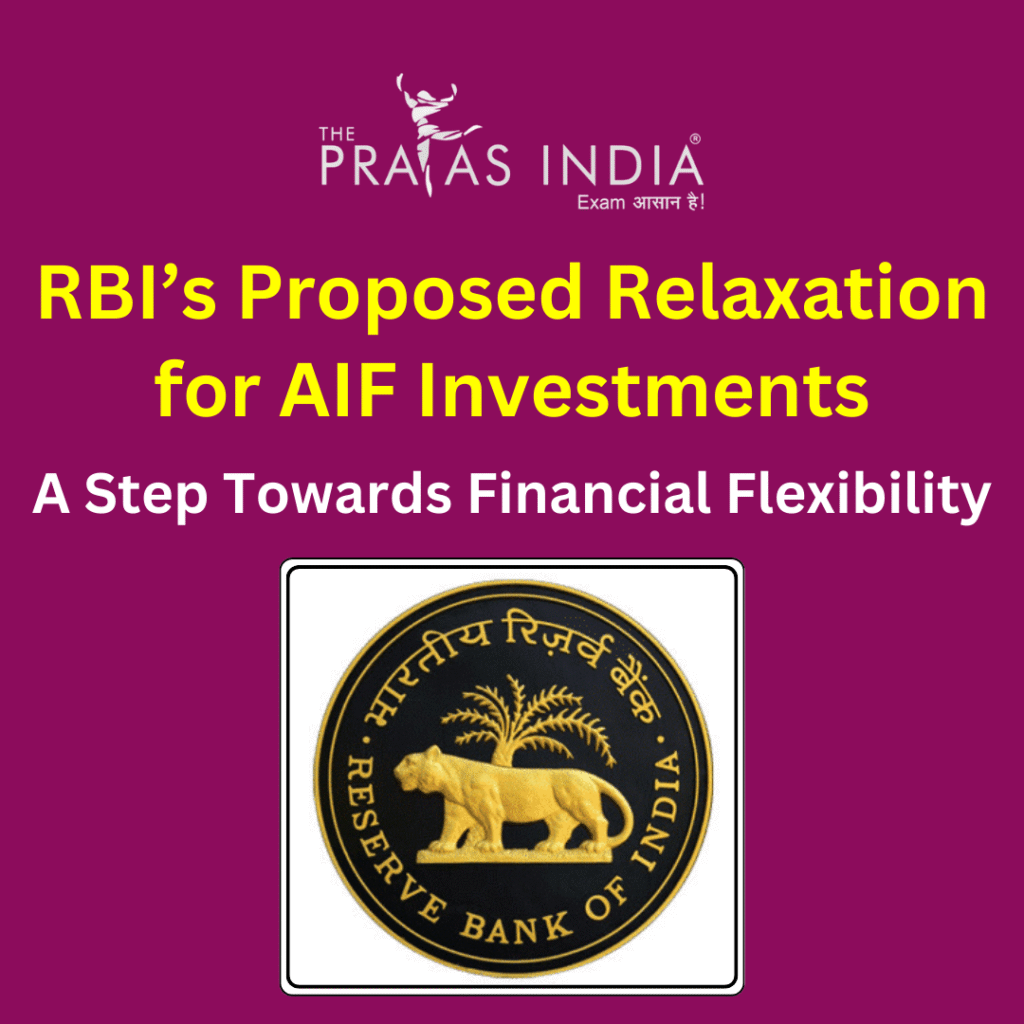 RBI’s Proposed Relaxation for AIF Investments