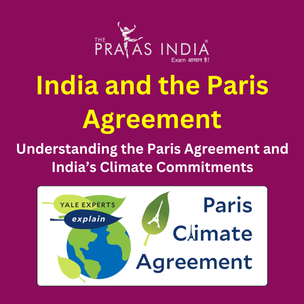 Understanding the Paris Agreement and India’s Climate Commitments