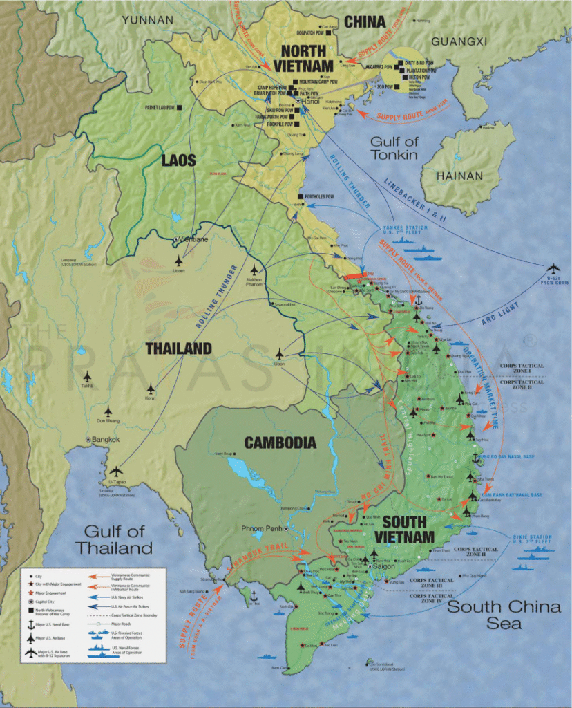 Vietnam Map - The Prayas India