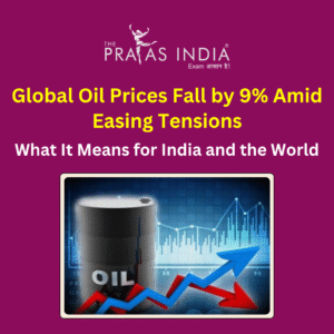 Global Oil Prices Fall by 9% Amid Easing Tensions