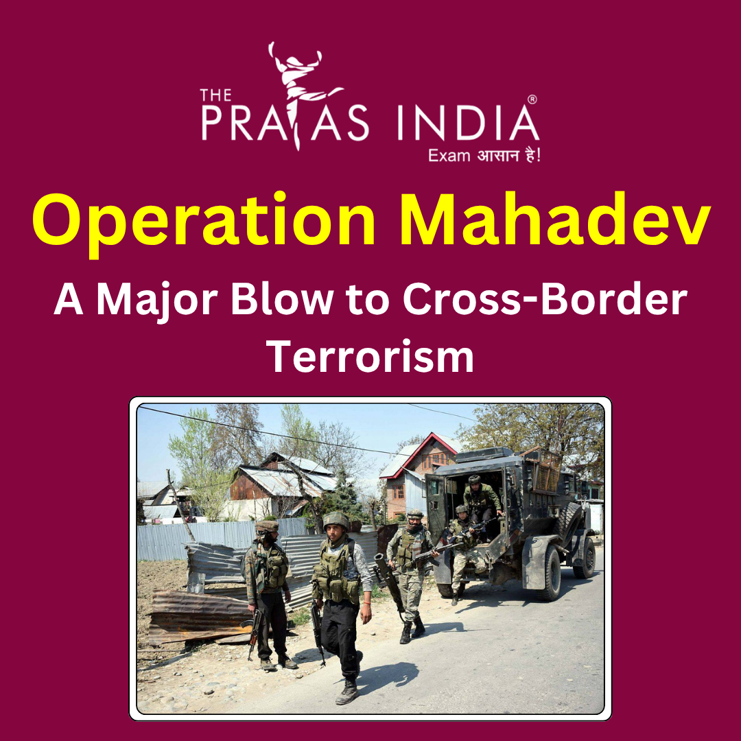 Operation Mahadev - A Major Blow to Cross-Border Terrorism