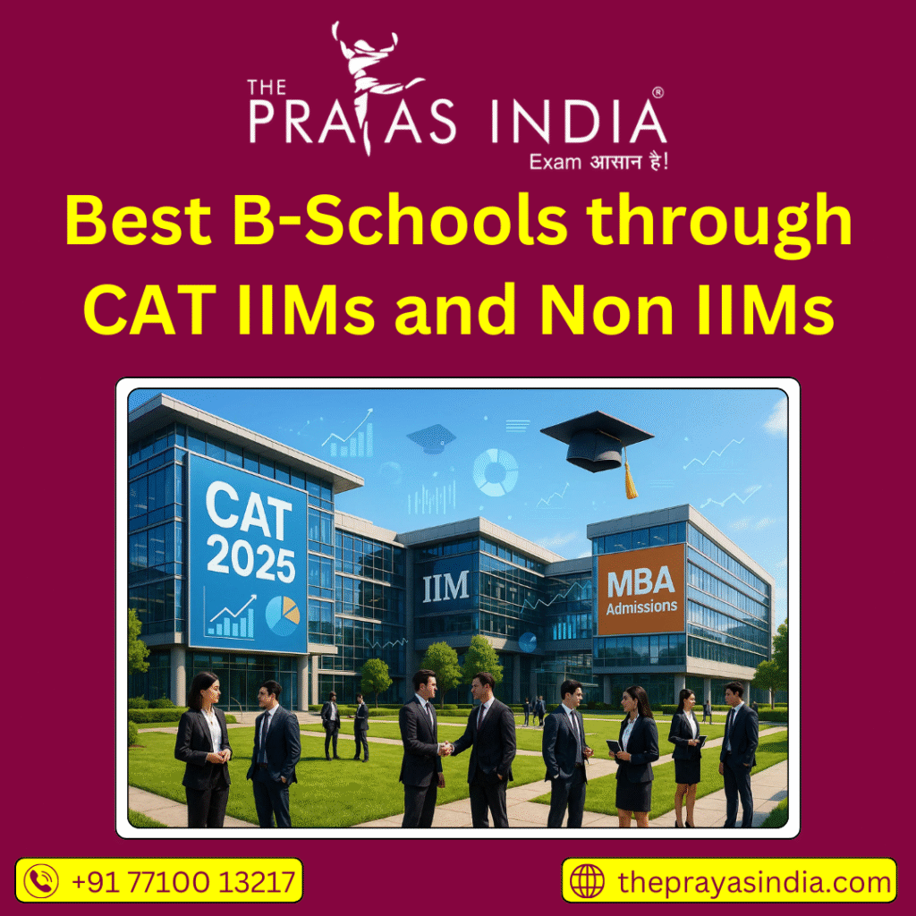 Best B-Schools through CAT IIMs and Non IIMs
